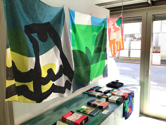 京都「むす美」の風呂敷 再入荷しました